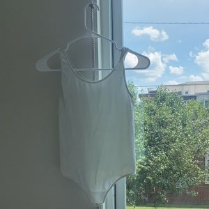 White Spanx Bodysuit